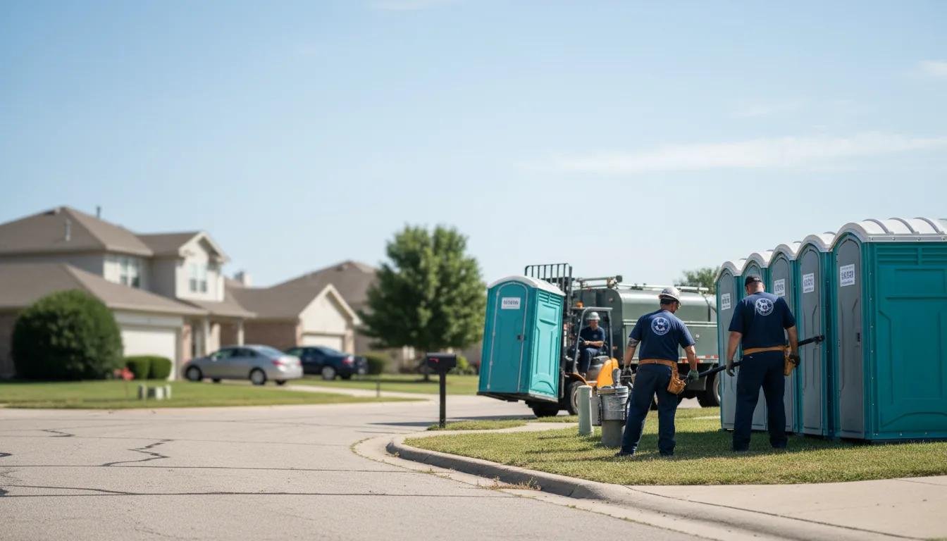 Porta Potty Rental in Holcomb, KS near me